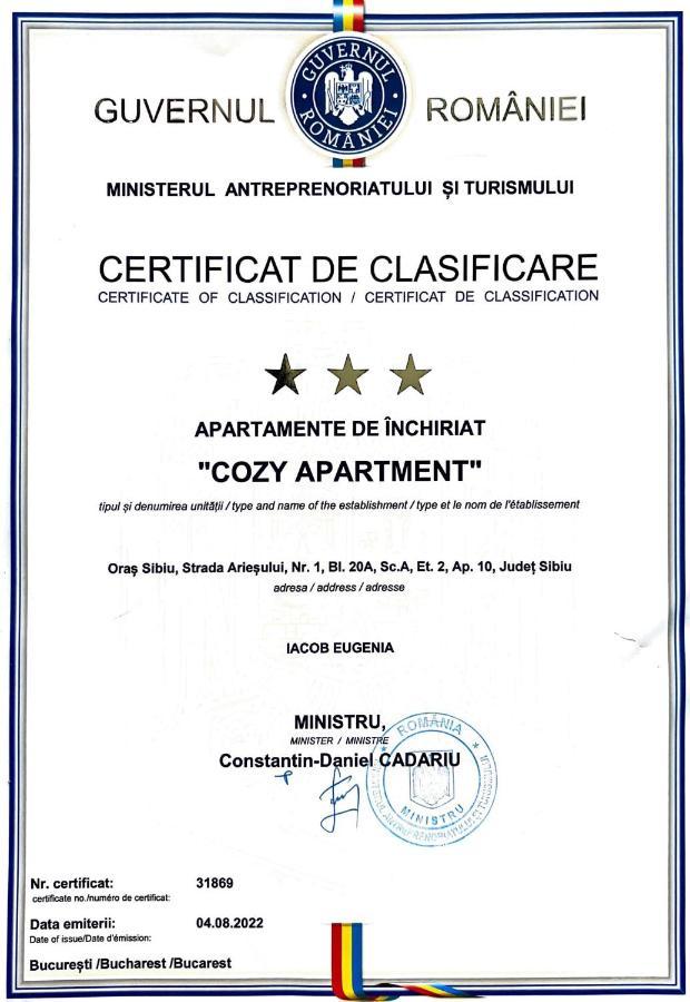 Cozy Residence Sibiu Dış mekan fotoğraf